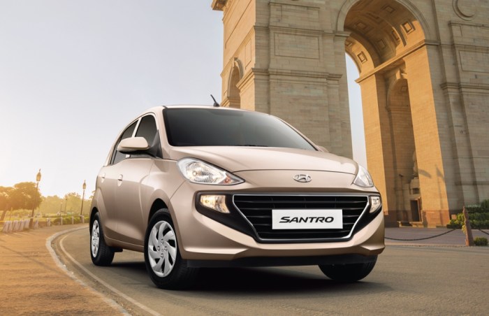 2018 new santro car price