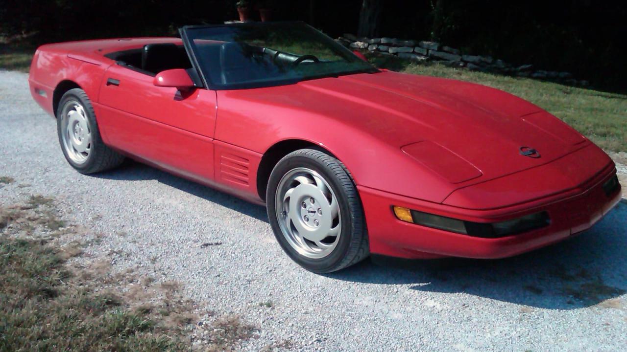 91 corvette convertable new car price