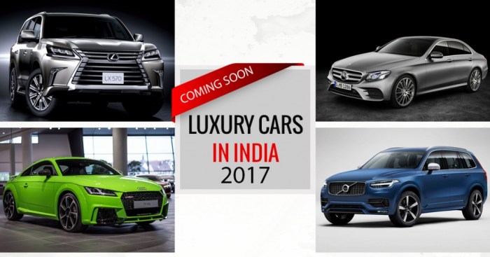 All new car price in india 2017